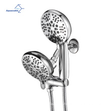 High Pressure Fixed Luxury Chrome High Flow Shower Head 5 Inches Rain Shower Head